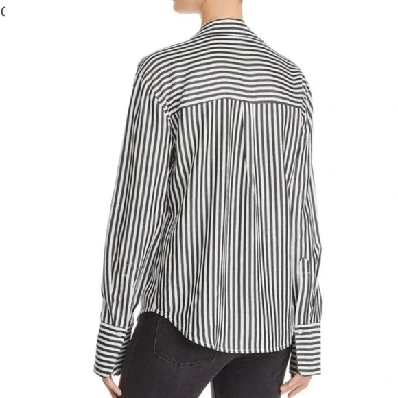 Paige Elora French Cuff Button Down Blouse - Picture 2 of 5